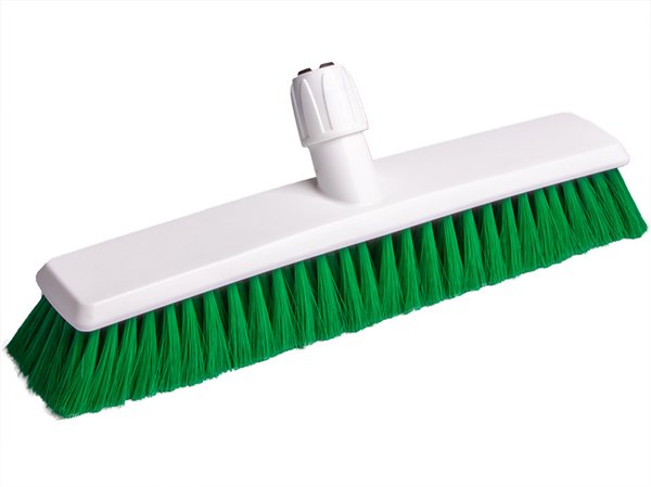 Hygiene-Besen mit DIN-Gewinde 40 cm - weich - grün – Art-Nr.: 912425.03