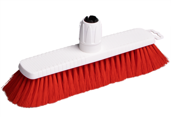 Hygiene-Besen mit DIN-Gewinde 30 cm weich, rot – Art-Nr.: 912325.02
