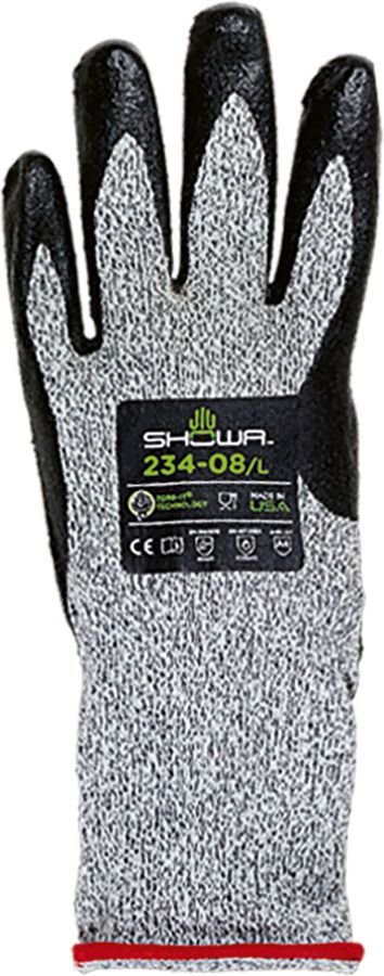 Schnittschutz- und Hitzeschutzhandschuhe SHOWA - grau - 7